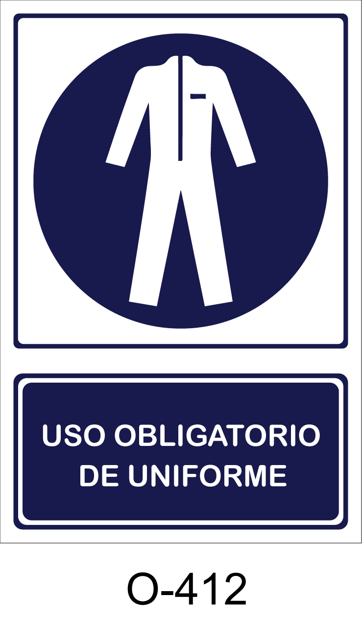 Señaletica (O): Obligaciones