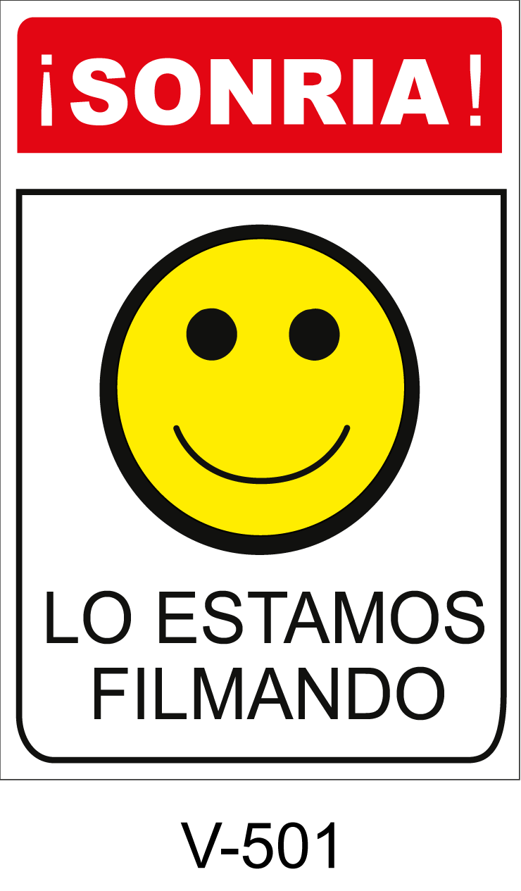 Señaletica (V): Área videovigilada