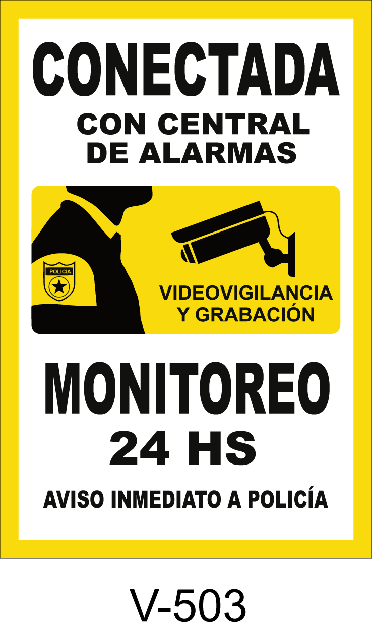 Señaletica (V): Área videovigilada