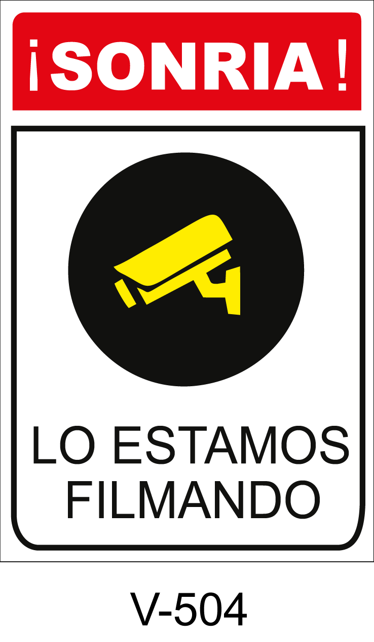 Señaletica (V): Área videovigilada