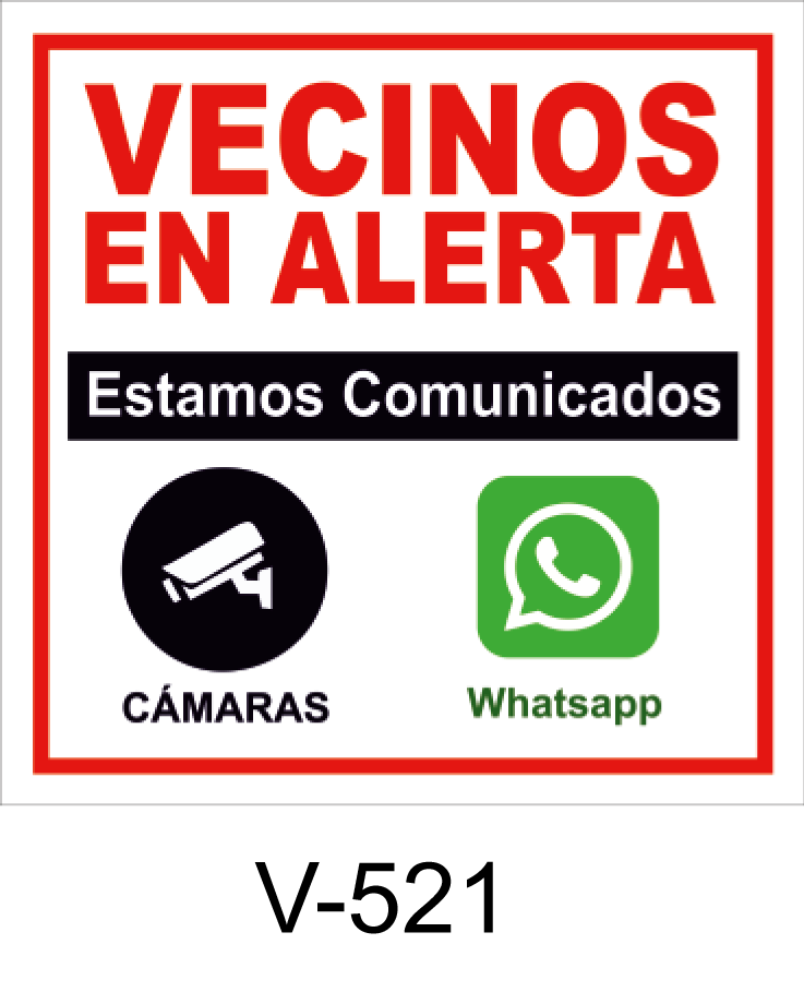 Señaletica (V): Área videovigilada