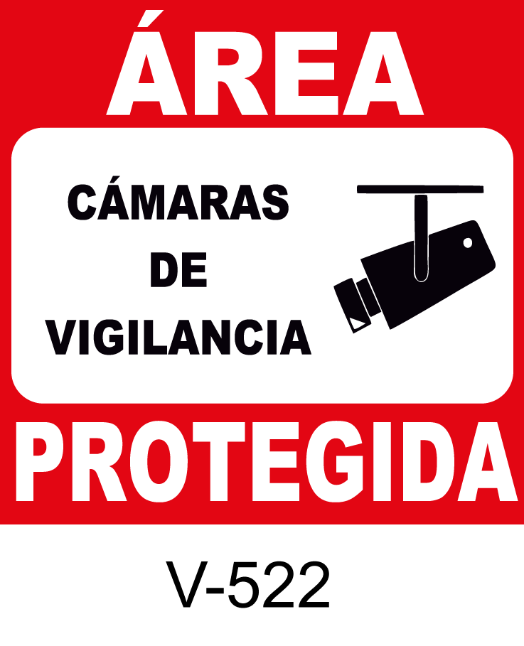 Señaletica (V): Área videovigilada