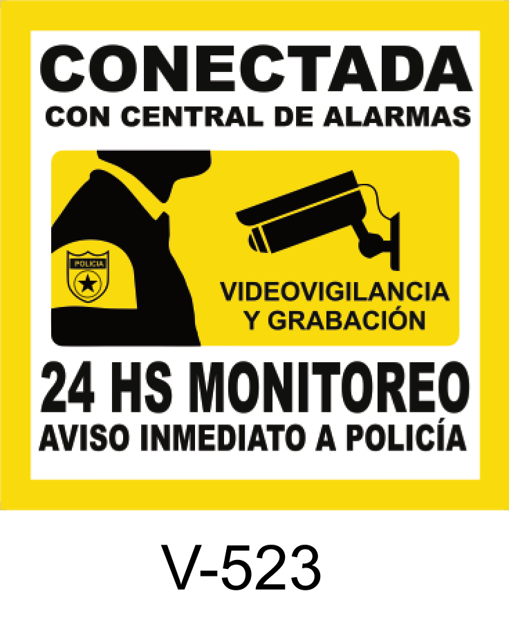 Señaletica (V): Área videovigilada